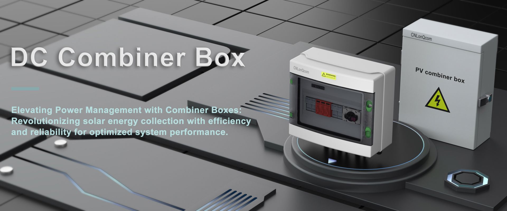 โรงงานกล่อง Solar Combiner